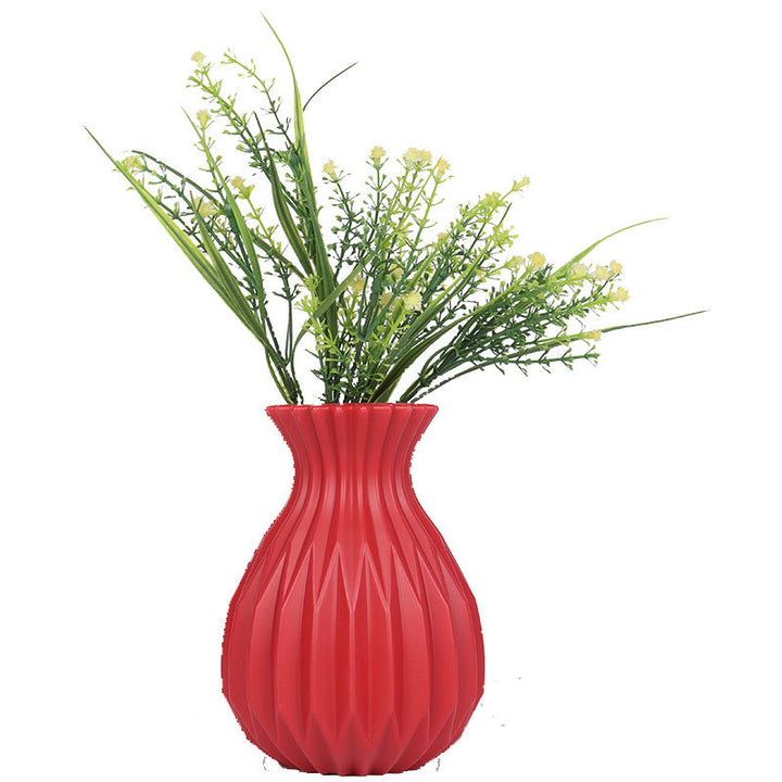 Künstlerische strukturierte Blumenvase Karnz