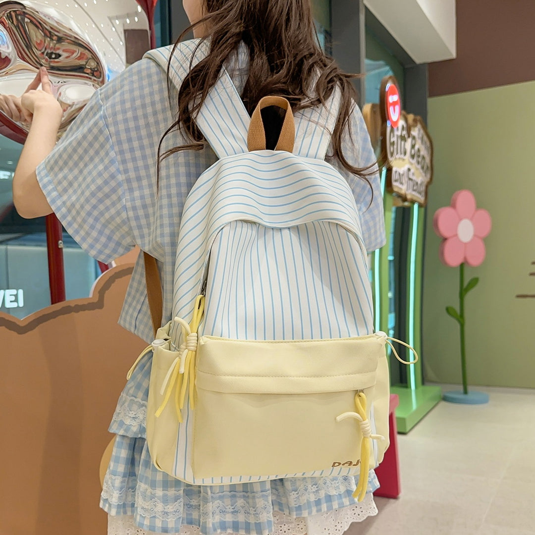 Trendige vielseitige Canvas-Rucksack Karnz