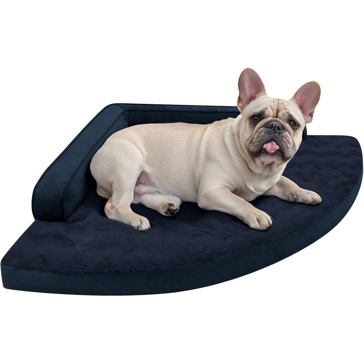 Crescentförmiges orthopädisches Hundebett