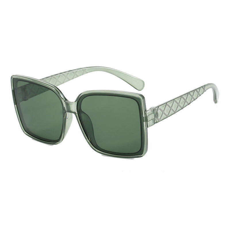 Damen modische quadratische Sonnenbrille mit elegantem Gestell Karnz