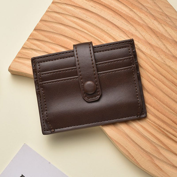 Premium Leder Kartenhalter