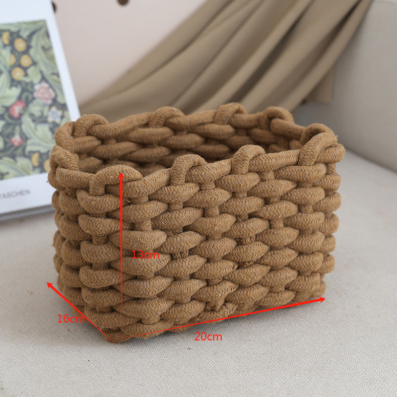 Aufbewahrungskorb mit Geflochtenem Design Karnz