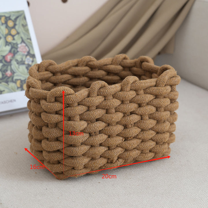 Aufbewahrungskorb mit Geflochtenem Design Karnz