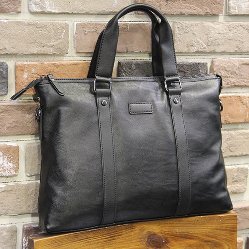 Elegante Tragetasche Aus Hochwertigem Leder Karnz