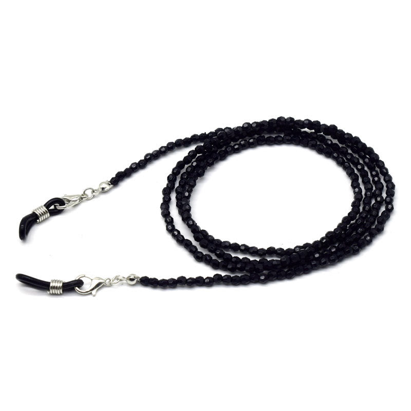 Beaded Eyewear Chain with Adjustable Fasteners Karnz