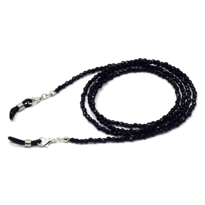 Beaded Eyewear Chain with Adjustable Fasteners Karnz