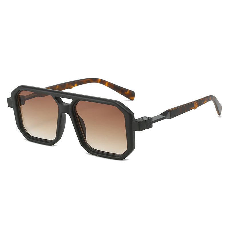 Fette Übergroße Achtkantige Sonnenbrille Karnz