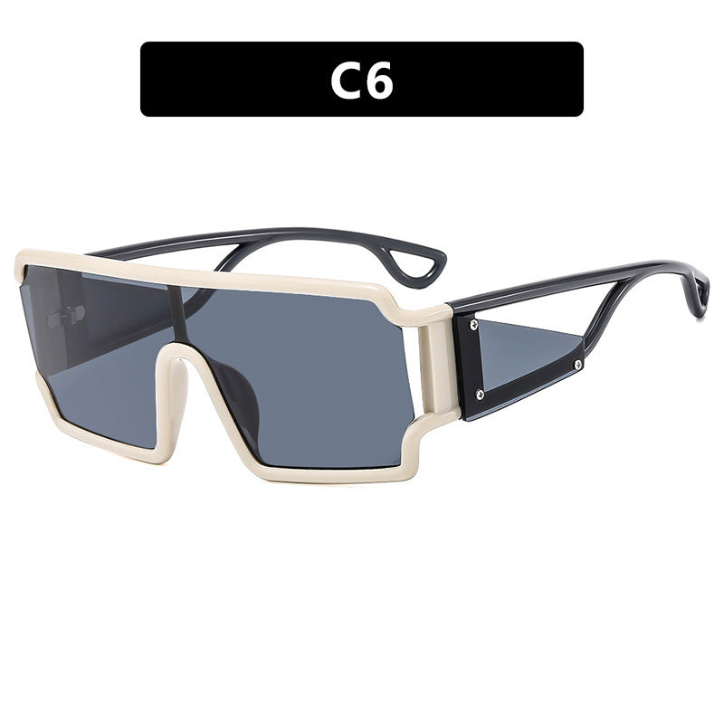 Damen modische Sportsonnenbrille mit futuristischem Design Karnz