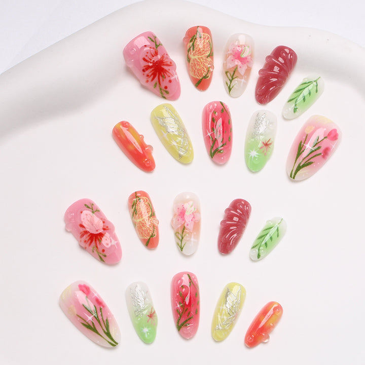 DIY Press-On Nail Art Set Karnz