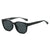 Damen modische Sonnenbrille mit transparentem Rahmen und eleganten Details Karnz