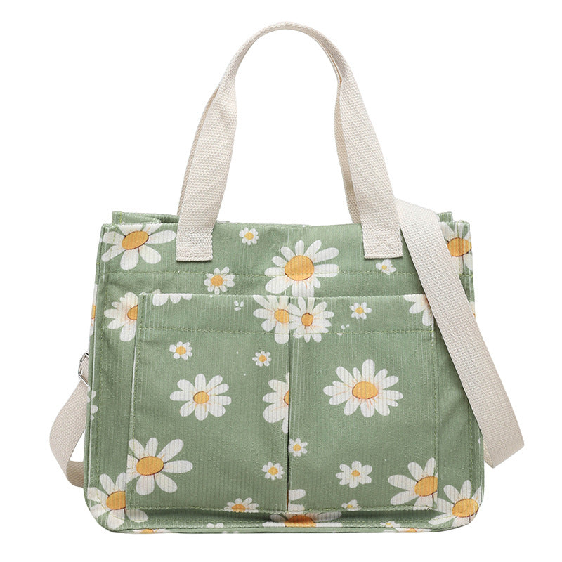 WoFloral Print Utility Handtasche Karnz