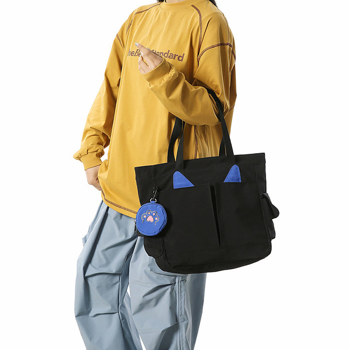 Verspielte Katzenohr-Design Tasche Karnz