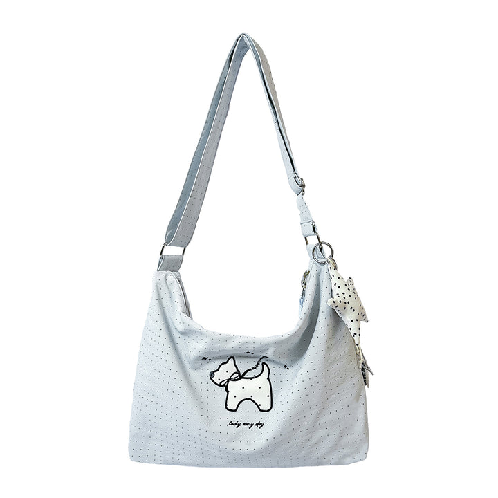 Lässige Grafik Schultertasche Karnz