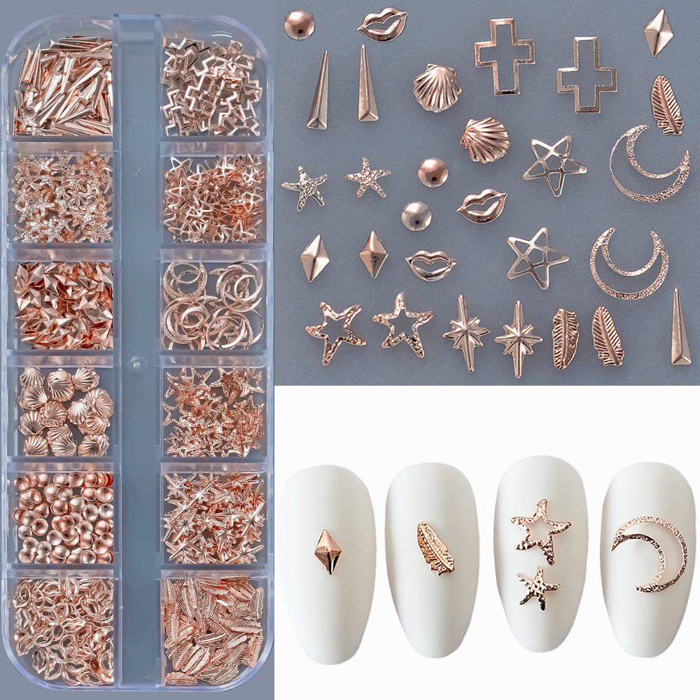 Dekoratives Nagelkunst Zubehör Set