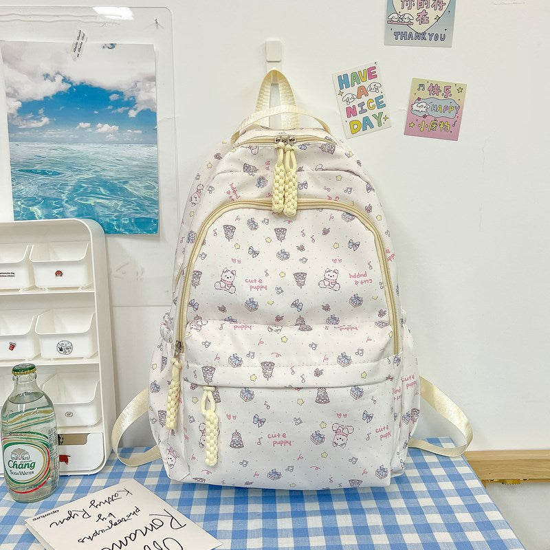 Verspielter Charakterdruck Rucksack