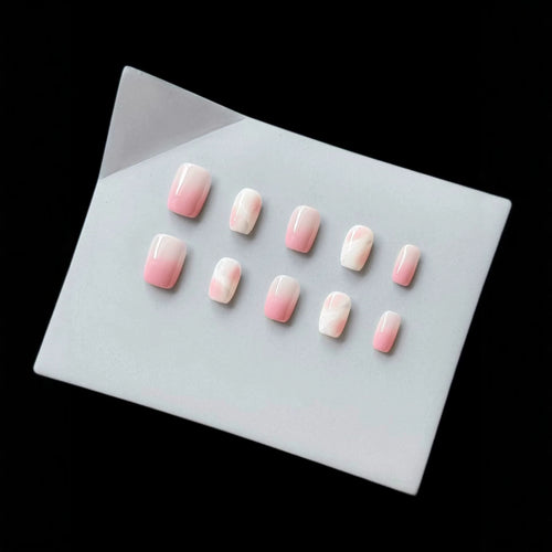 Künstlerische Ombré Druck-Nägel