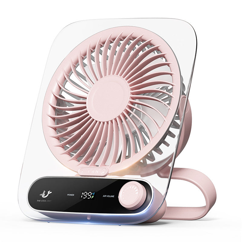 Damen Tragbarer Ventilator mit LED-Anzeige Karnz