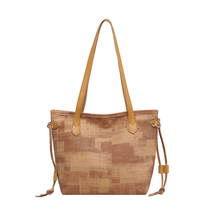 WoTextured Canvas Tote Bag Karnz