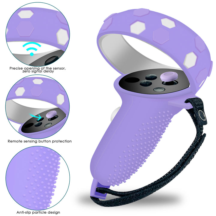 VR-Zubehör-Set mit Ergonomischer Halterung und Schutz für Controller Karnz