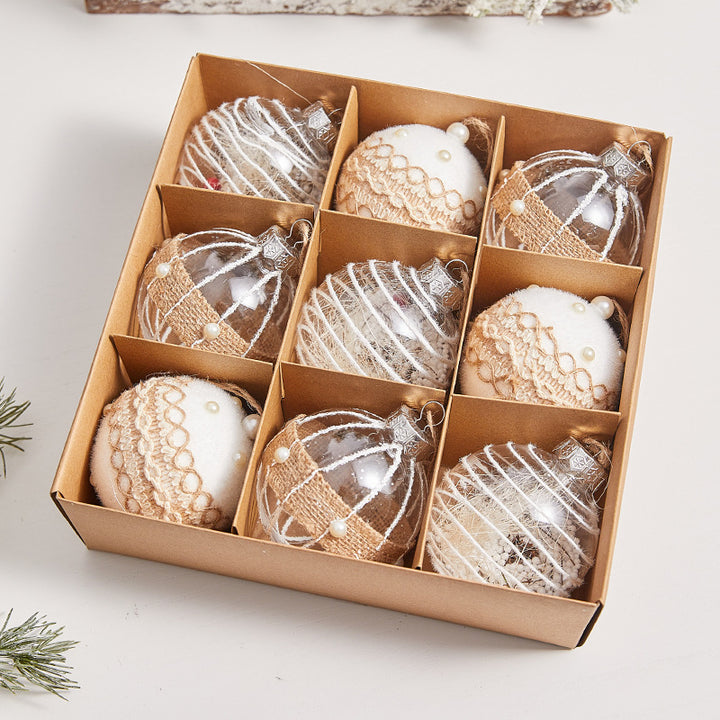Dekorative Weihnachtsbaumkugeln Karnz