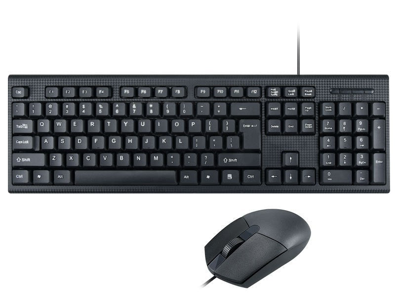 Verkabeltes Tastatur- und Mausset Karnz