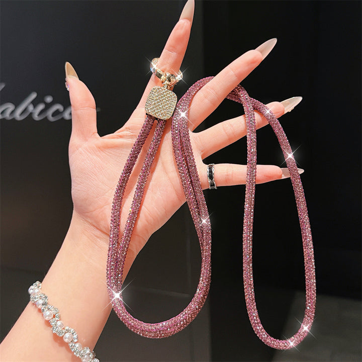 Rhinestone-besetzte Brillenband Karnz