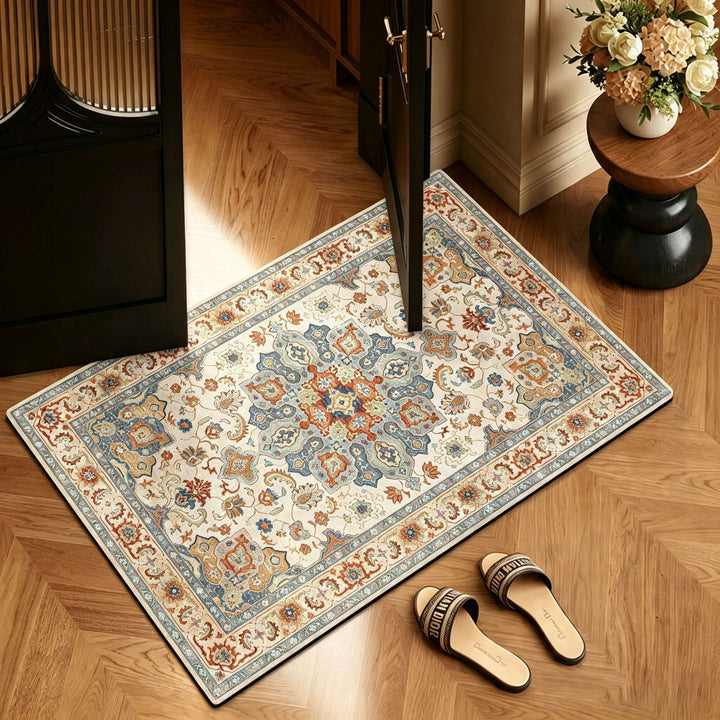 Elegante von Vintage inspirierte Badematte Karnz