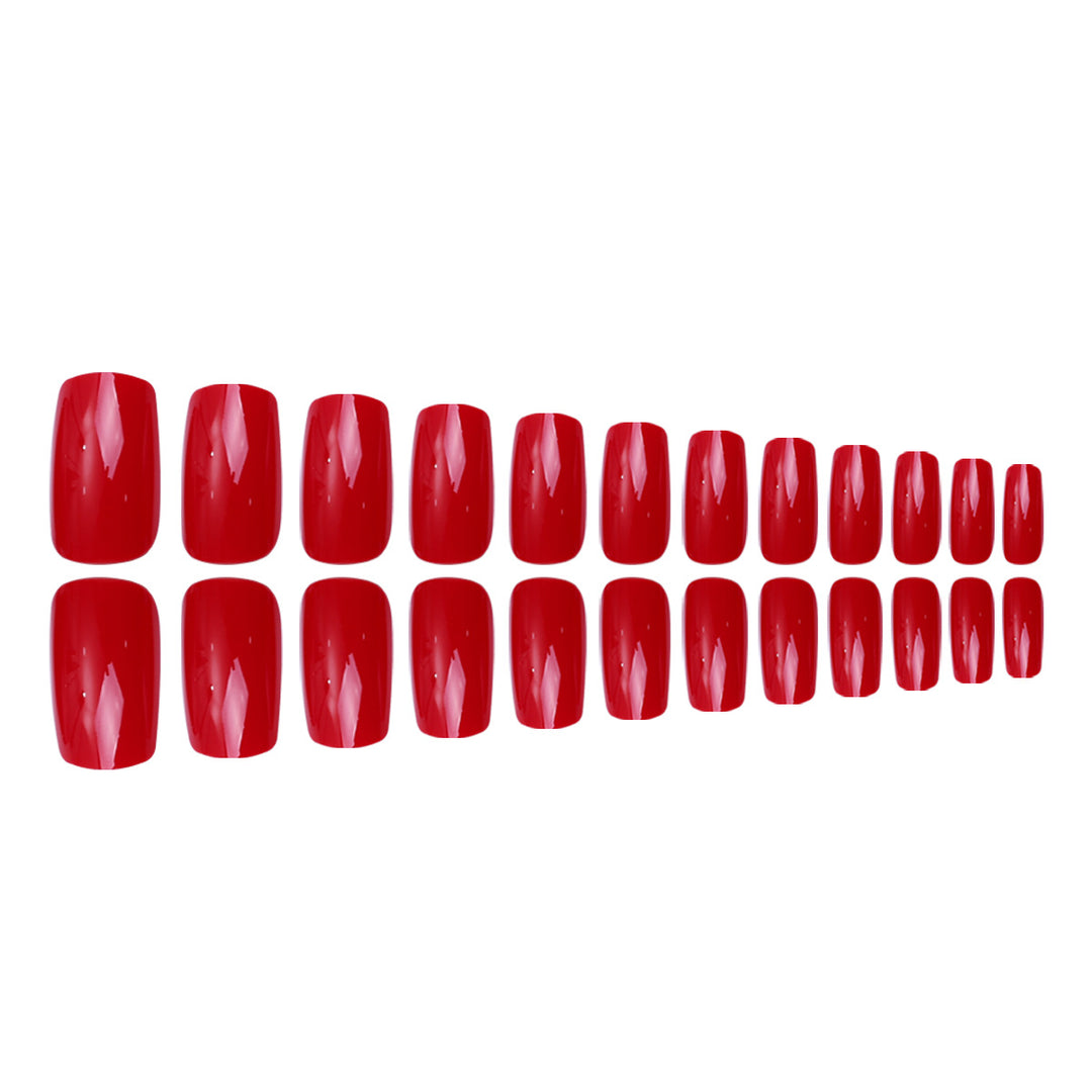 Hochglanz Press-On Nagelspitzen Karnz
