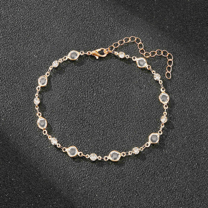 Elegante Strass-Ketten-Armspirale Karnz