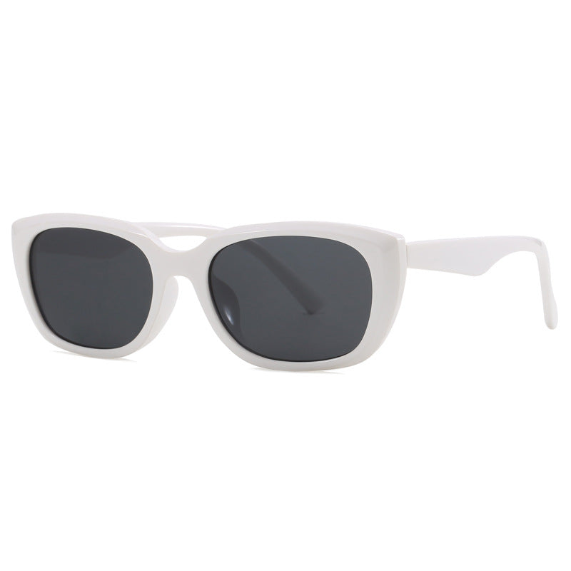Damen trendige Cat-Eye Sonnenbrille im minimalistischen Design Karnz