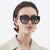 Damen Statement-Sonnenbrille mit glamourösem Rahmen Karnz