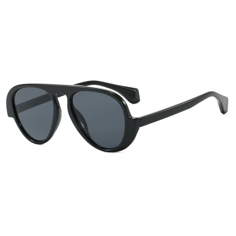 Damen Sonnenbrille mit einzigartigem Retro-Rahmen und UV-Schutz Karnz