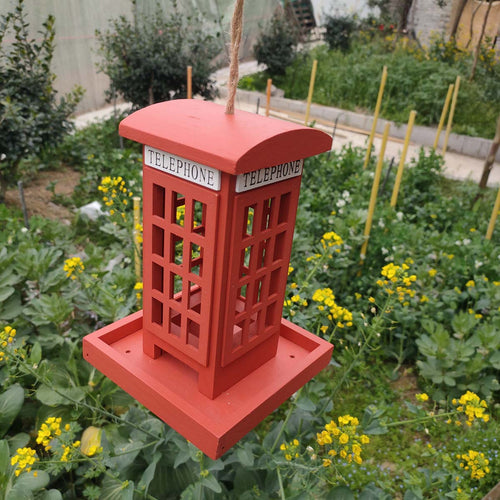 Vintage Telefonzelle Vogelhaus Karnz
