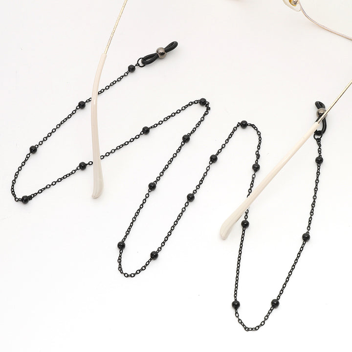 Elegante Perlen Brillen Kette Karnz
