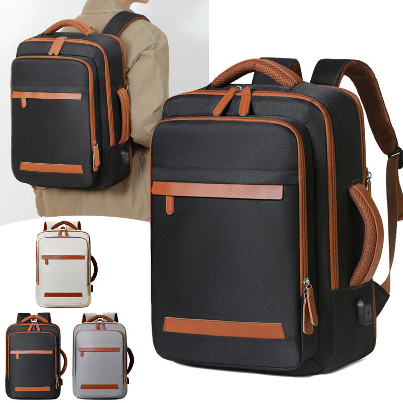 Eleganter Multi-Fach Geschäftsrucksack