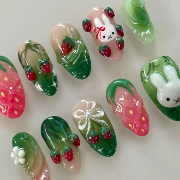 Thematic Artisan Press-On Nail Set Karnz