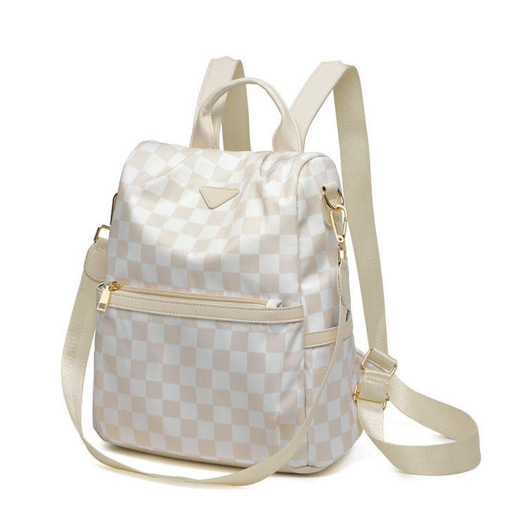 Stylische kariert Rucksack Karnz