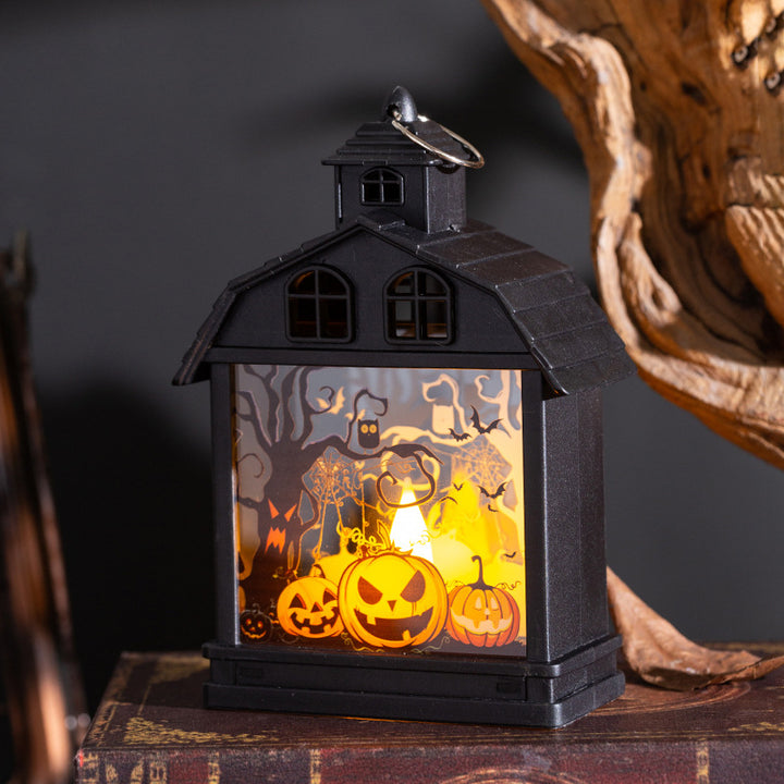 Gruselige Halloween Deko-Laterne