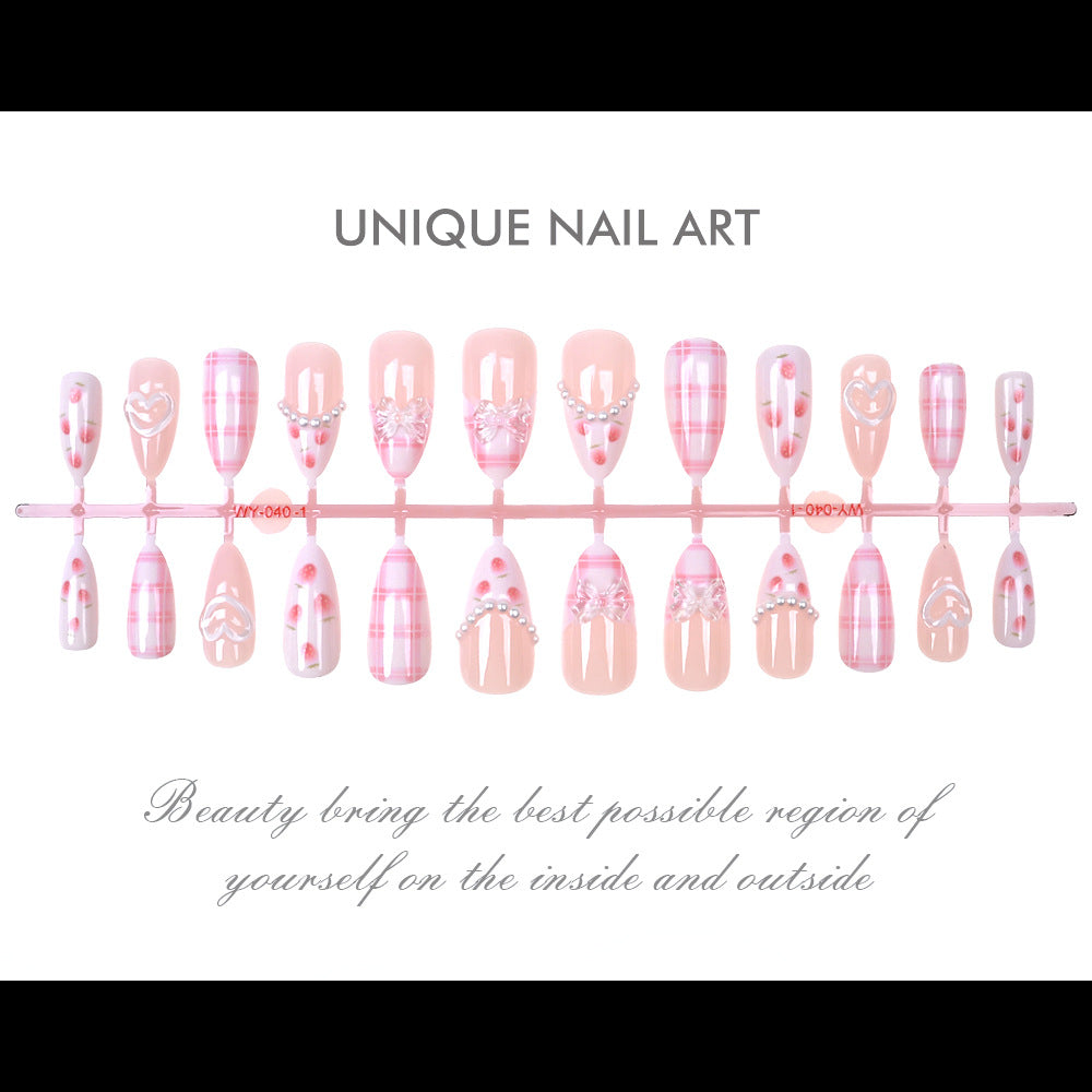 Elegante Press-On Nail Art Karnz