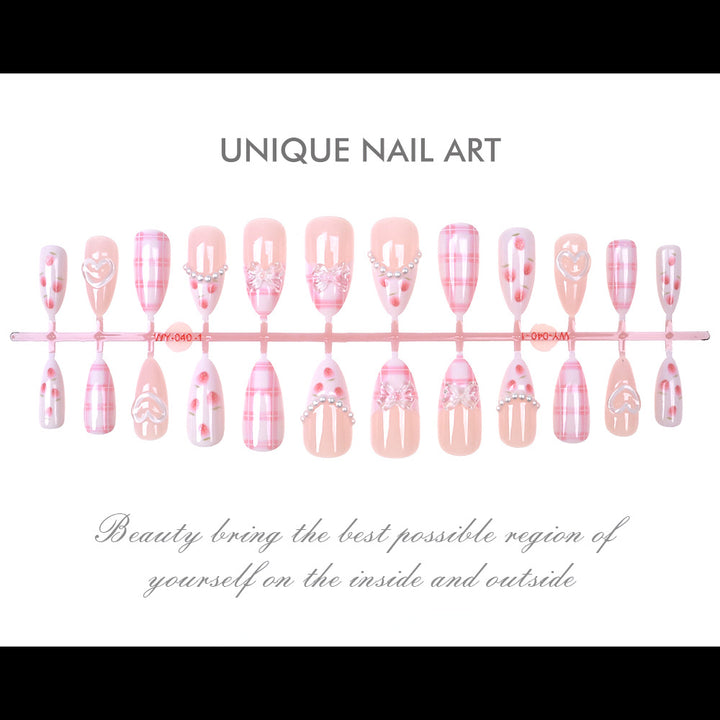 Elegante Press-On Nail Art Karnz