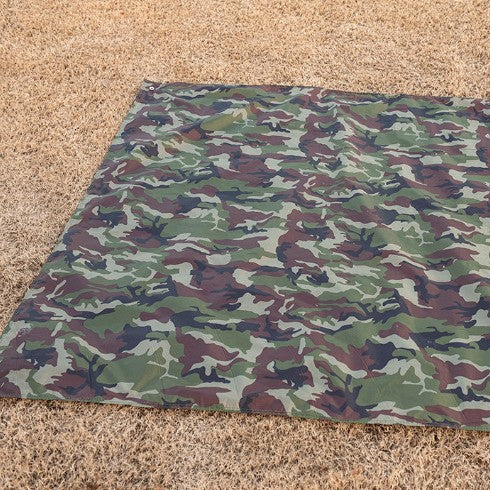Damen Multifunktionale Picknickdecke mit Camouflage-Muster Karnz