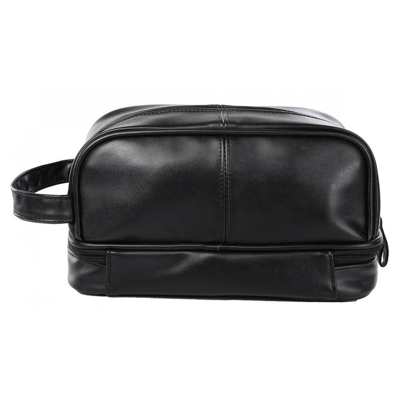 Premium Leder Kulturbeutel Organizer