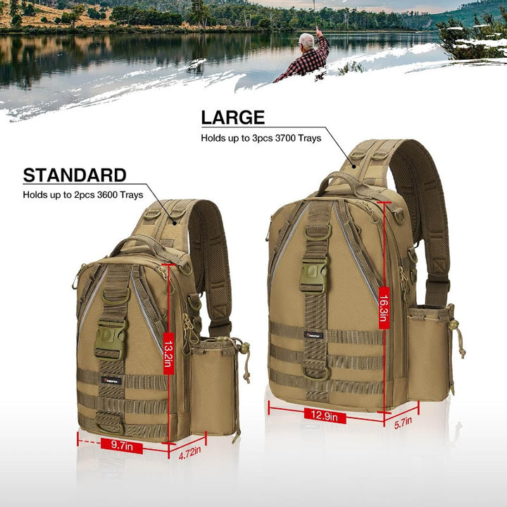 Angelzubehör Taktischer Rucksack Karnz