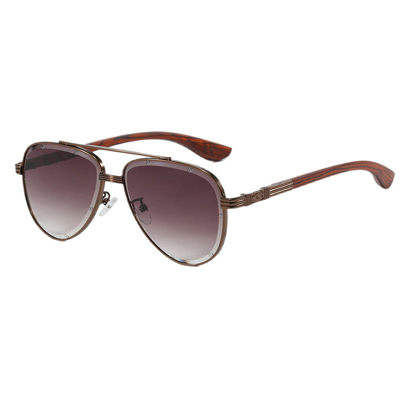 Damen modische Piloten-Sonnenbrille mit ergonomischem Design Karnz