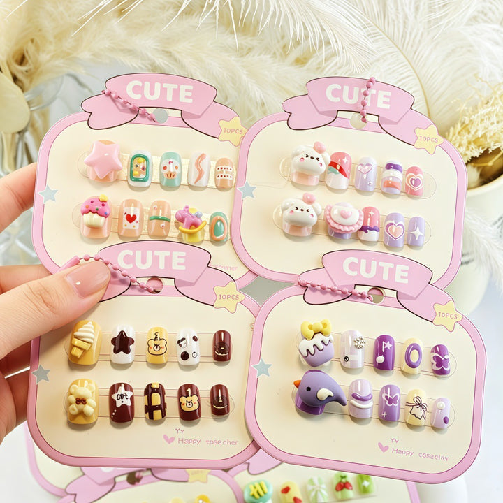 Kreatives Nagelkunstset mit Tropischen Designs Karnz