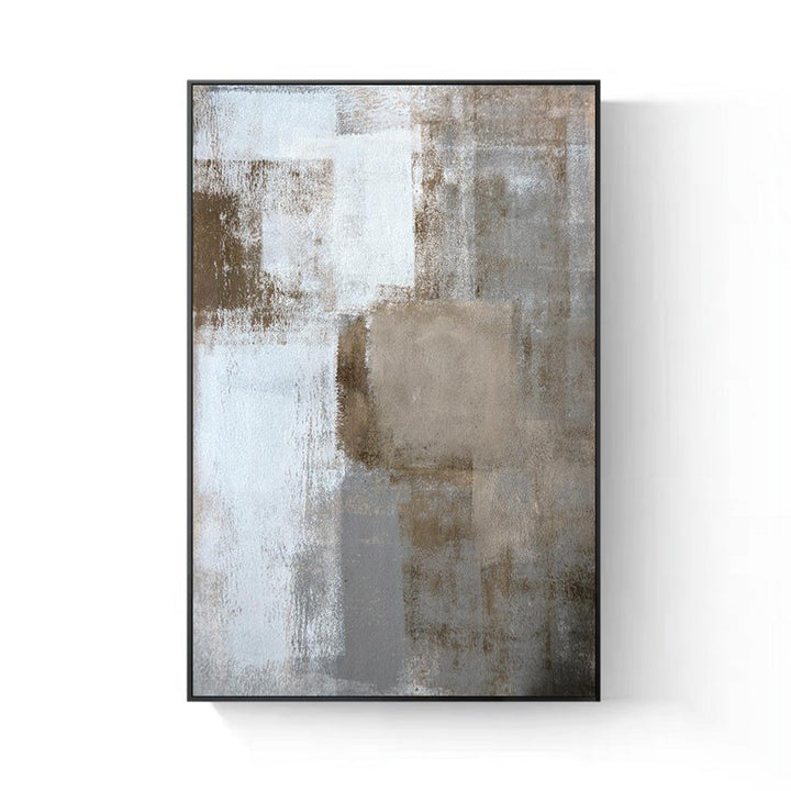 Abstract Texturiertes Wandkunstwerk für das Zuhause