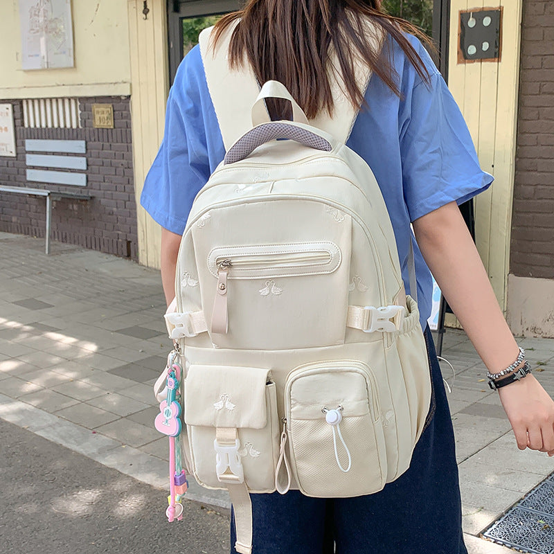 Multi-Pocket Funktionaler Rucksack Karnz