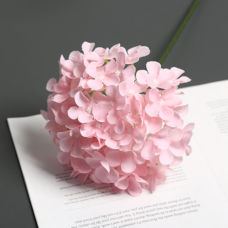 Realistische Florale Hortensienstiel