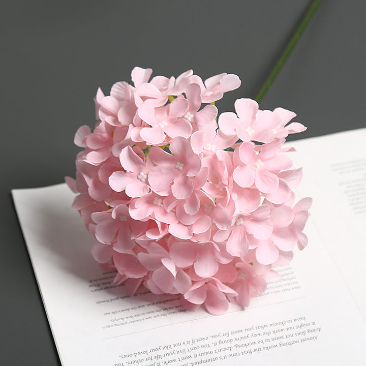 Realistische Florale Hortensienstiel