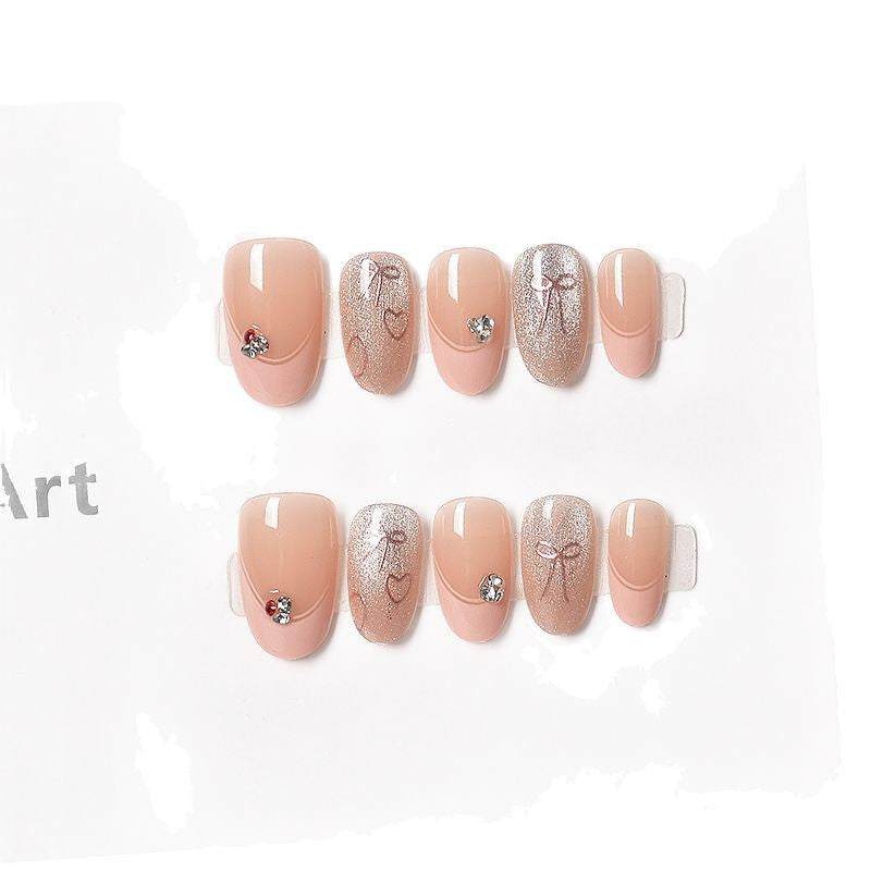 Elegante französische Tip Press-On Nagelkunst Karnz 1787316010